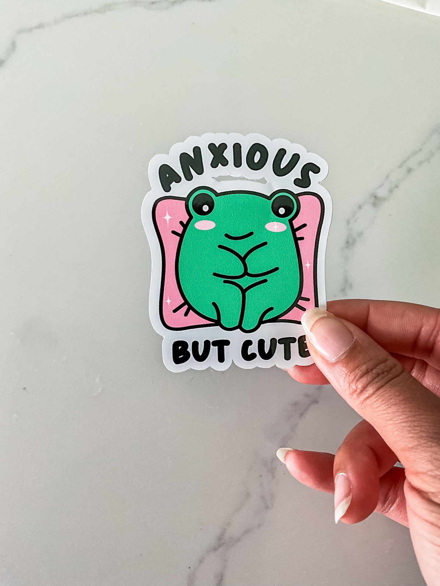 Anxious but cute