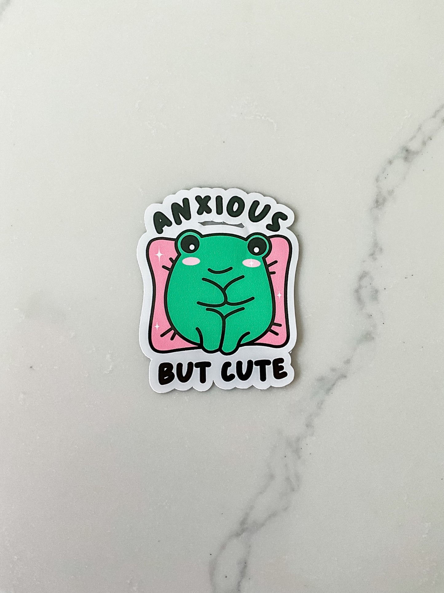 Anxious but cute