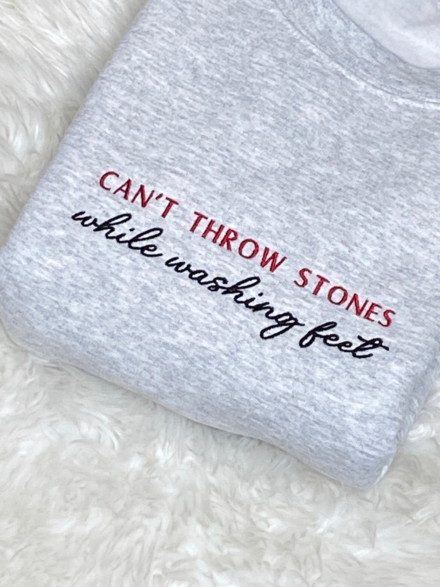 Can’t Throw Stones